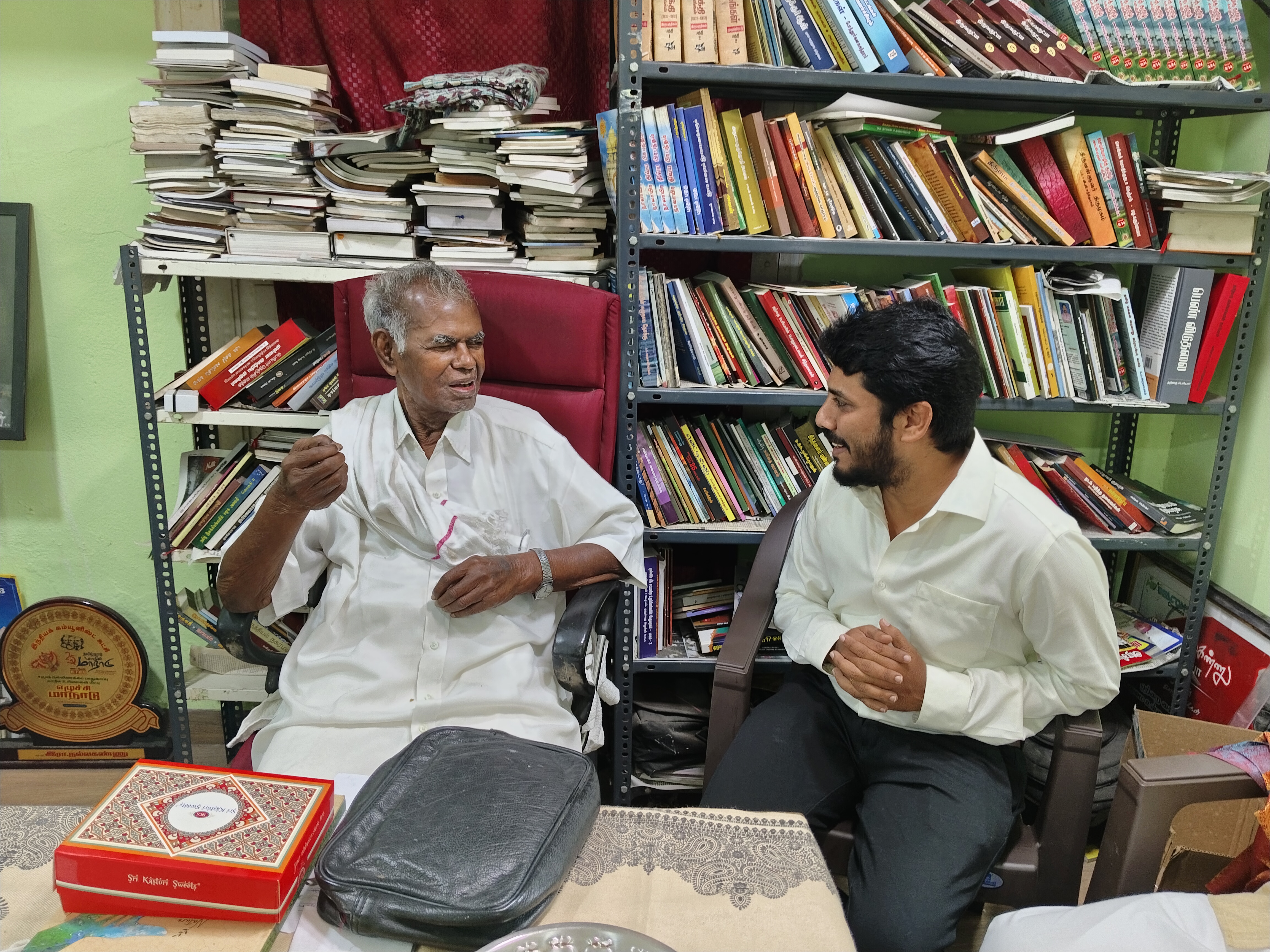 Memorable Interaction with Great Communist Leader of Tamil Nadu Thozhar R. Nallakannu